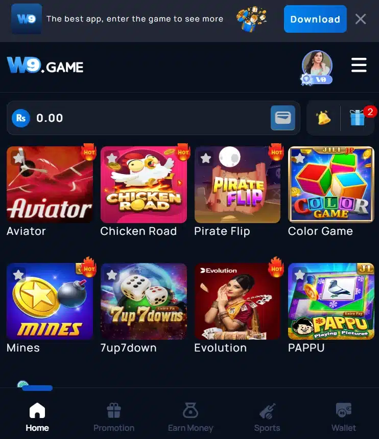 W9 Game