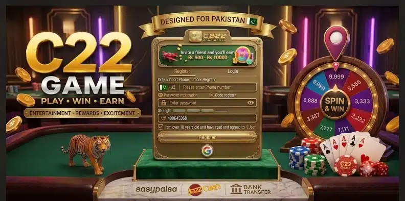 registration of C222 Game