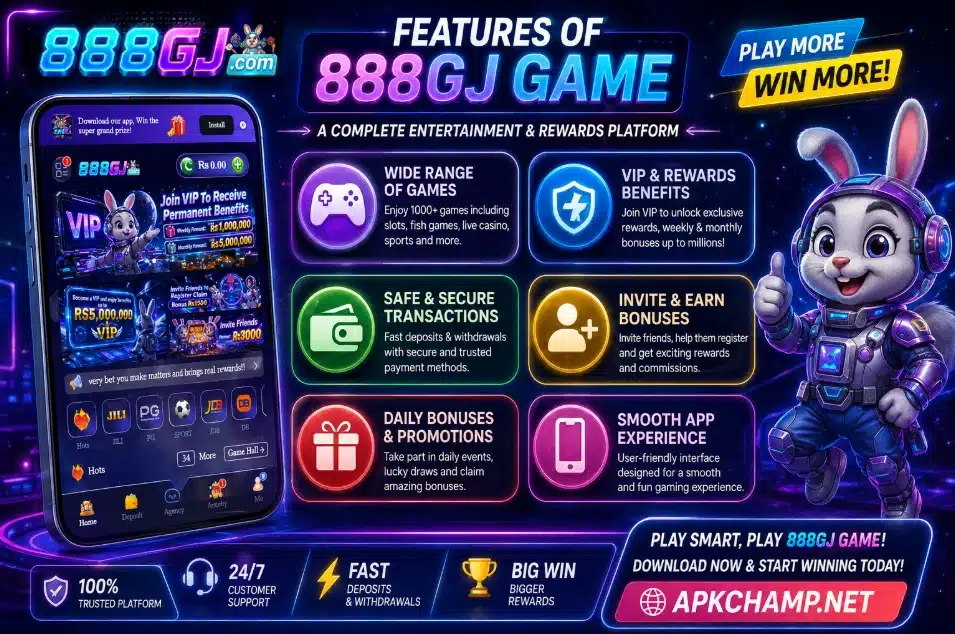 Features of 888GJ Game
